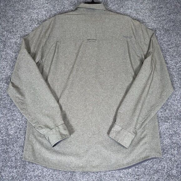 Marmot Shirt Mens XL Gray Button Up Lightweight Long Sleeve Outdoor Hiking Adult - Picture 5 of 7